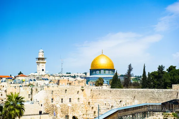 O Monte do Templo (Jerusalém, Israel ) — Fotografia de Stock