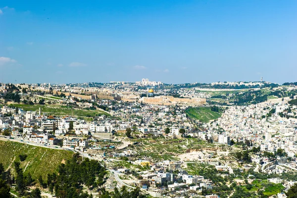 Visa av jerusalem, israel — Stockfoto