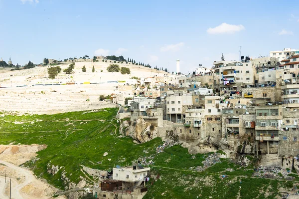 Bekijken van bovenaf van Jeruzalem, Israël — Stockfoto