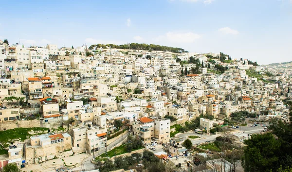 Bekijken van bovenaf van Jeruzalem, Israël — Stockfoto