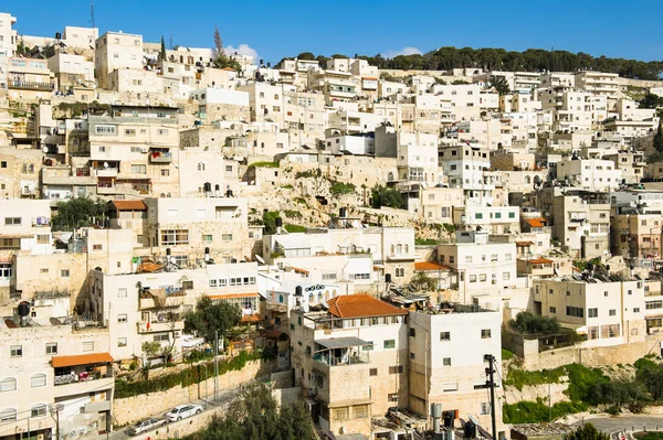 Huvudstad i israel, jerusalem, stadsutsikt — Stockfoto