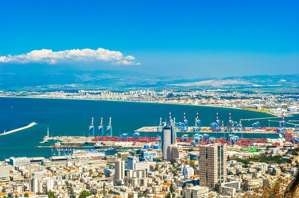 Panorama haifa, Izrael — Stock fotografie