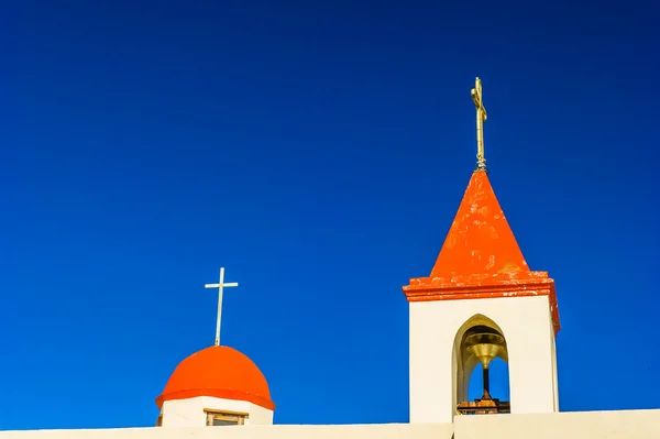 Top van de kerk op haifa, Israël — Stockfoto