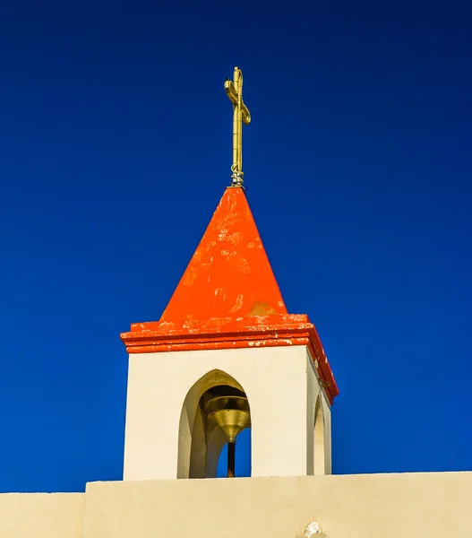 Top van de kerk op haifa, Israël — Stockfoto