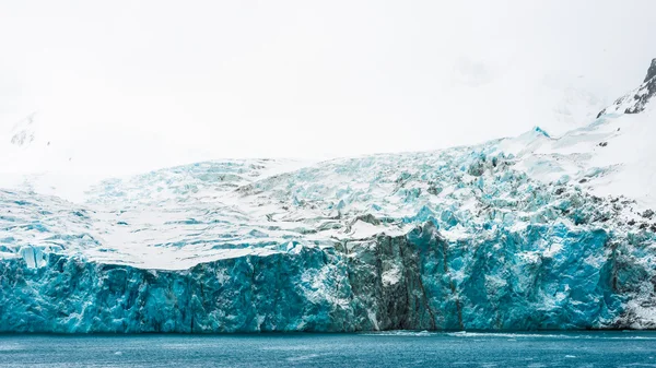 Drygalski Fjord, egy öbölben — Stock Fotó