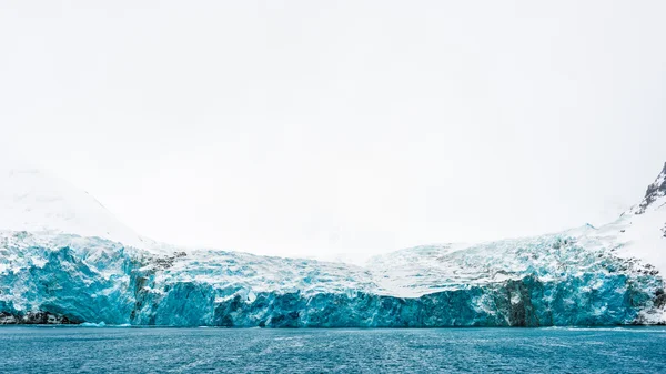 Drygalski fjord, en vik — Stockfoto