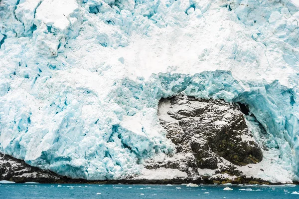 Drygalski fjord, een baai — Stockfoto