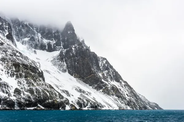 Drygalski Fjord, egy öbölben — Stock Fotó