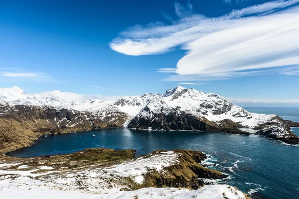 Landscape of South Georgia Royalty Free Stock Images