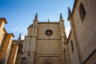 segovia eski şehir ve onun su kemeri. UNESCO Dünya Mirası