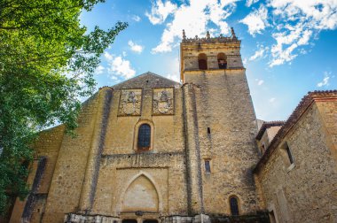 segovia eski şehir ve onun su kemeri. UNESCO Dünya Mirası