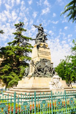 segovia eski şehir ve onun su kemeri. UNESCO Dünya Mirası