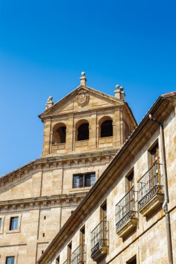 salamanca eski şehir mimarisi. UNESCO dünya mirası. İspanya