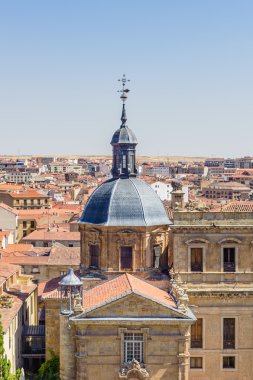 salamanca eski şehir mimarisi. UNESCO dünya mirası. İspanya