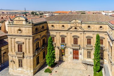 salamanca eski şehir mimarisi. UNESCO dünya mirası. İspanya