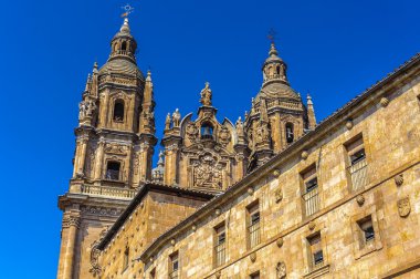 salamanca eski şehir mimarisi. UNESCO dünya mirası. İspanya