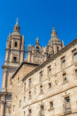 salamanca eski şehir mimarisi. UNESCO dünya mirası. İspanya