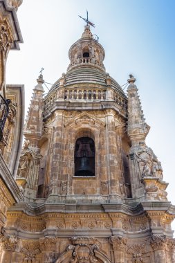 salamanca eski şehir mimarisi. UNESCO dünya mirası. İspanya