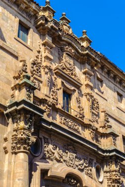 salamanca eski şehir mimarisi. UNESCO dünya mirası. İspanya