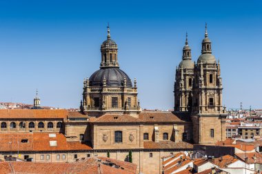 salamanca eski şehir mimarisi. UNESCO dünya mirası. İspanya