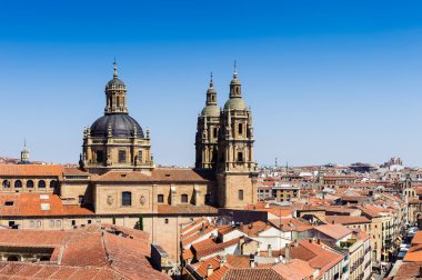 salamanca eski şehir mimarisi. UNESCO dünya mirası. İspanya