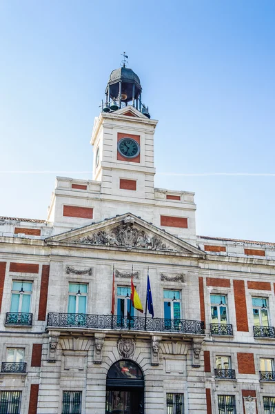 Madrid, İspanya'nın başkenti mimarisi — Stok fotoğraf