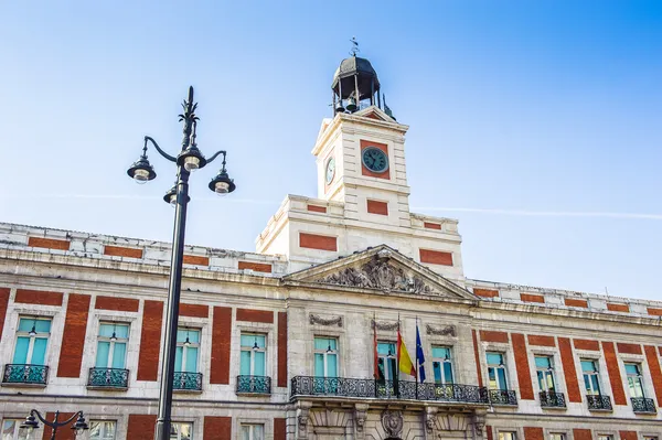 Madrid, İspanya'nın başkenti mimarisi — Stok fotoğraf