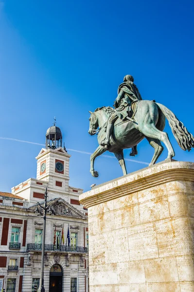 Madrid, İspanya'nın başkenti mimarisi — Stok fotoğraf