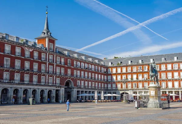 Архитектура Мадрида, столицы Испании — стоковое фото