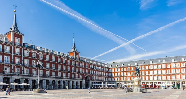 Madrid, İspanya'nın başkenti mimarisi — Stok fotoğraf