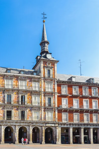 Arkitekturen i madrid, Spaniens huvudstad — Stockfoto