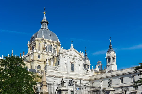 Madrid, İspanya'nın başkenti mimarisi — Stok fotoğraf