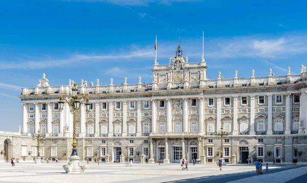 Madrid, İspanya'nın başkenti mimarisi — Stok fotoğraf