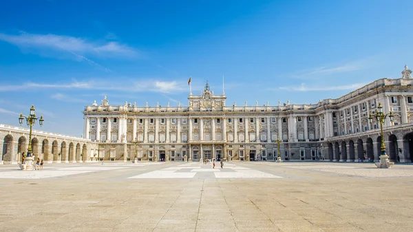 Arkitekturen i madrid, Spaniens huvudstad — Stockfoto