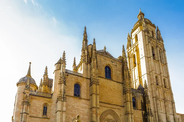 segovia eski şehir ve onun su kemeri. UNESCO Dünya Mirası