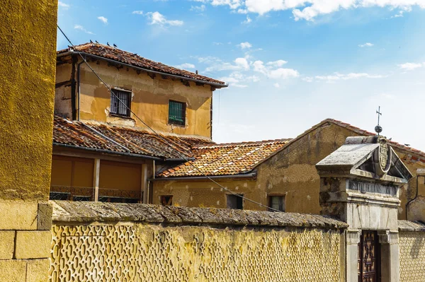 Città Vecchia di Segovia e il suo Acquedotto. Patrimonio mondiale UNESCO — Foto Stock