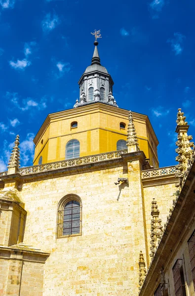 segovia eski şehir ve onun su kemeri. UNESCO Dünya Mirası