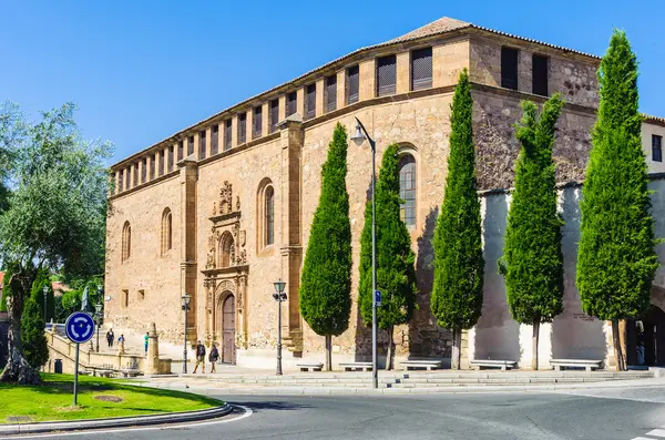 Arkitekturen i den gamla staden i salamanca. UNESCO: s världsarvslista. Spanien — Stockfoto