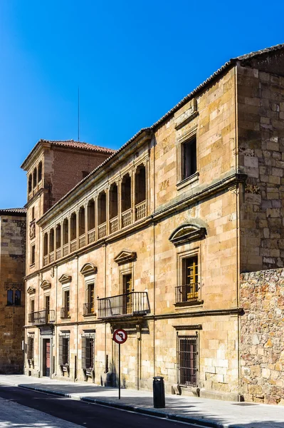 Архітектури старого міста Саламанка. Всесвітньої спадщини ЮНЕСКО. Іспанія — стокове фото