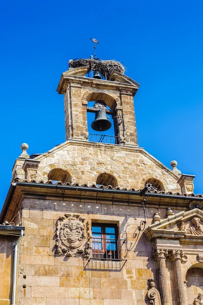 Architectuur van de oude stad van salamanca. UNESCO werelderfgoed. Spanje — Stockfoto