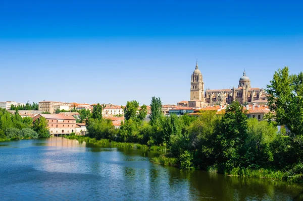 Architettura della Città Vecchia di Salamanca. Patrimonio Mondiale UNESCO. Spagna — Foto Stock