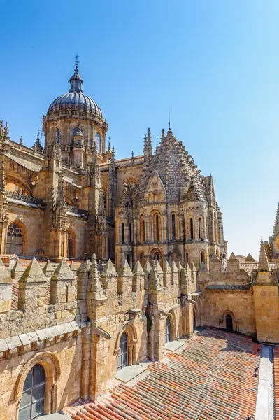 Architectuur van de oude stad van salamanca. UNESCO werelderfgoed. Spanje — Stockfoto