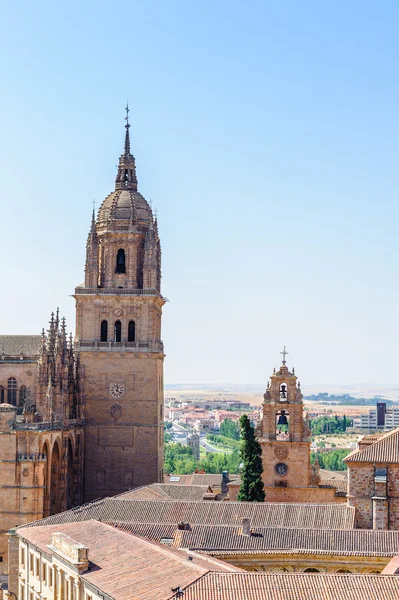 Architektur der Altstadt von Salamanca. Unesco-Welterbe. Spanien — Stockfoto