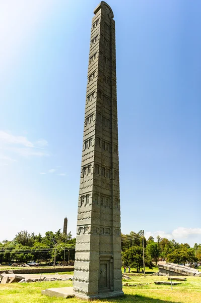 Ruinerna av aksum (axum), Etiopien — Stockfoto