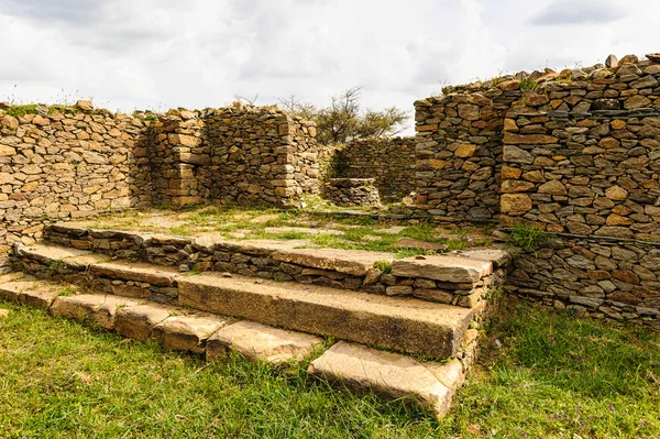 Ruinen von aksum (axum), Äthiopien — Stockfoto