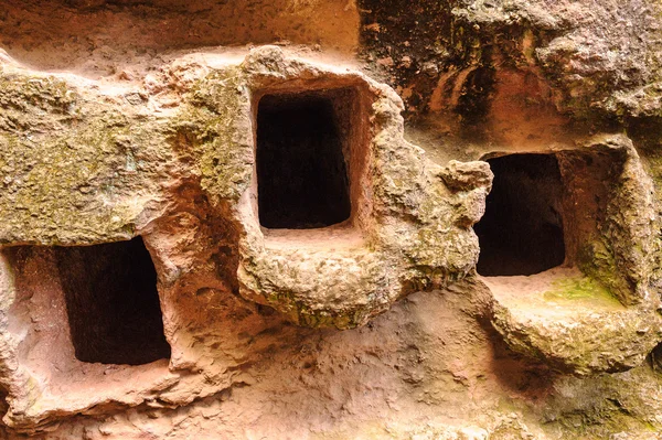 Etiopía, Lalibela. Iglesia moniolítica cortada en roca —  Fotos de Stock