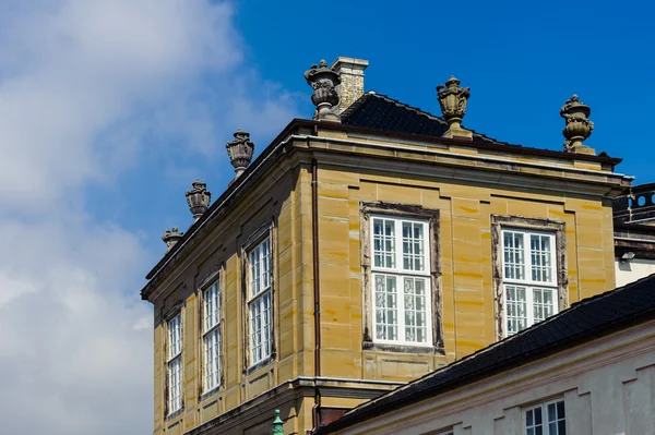 Arkitekturen i Köpenhamn, huvudstad i Danmark, — Stockfoto