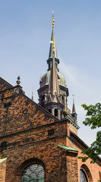 Arkitekturen i Köpenhamn, huvudstad i Danmark, — Stockfoto