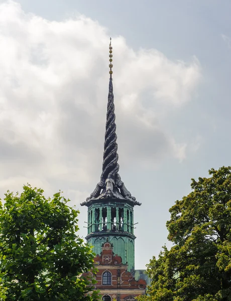 Arkitekturen i Köpenhamn, huvudstad i Danmark, — Stockfoto