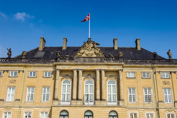 Architektura w stolicy Danii Kopenhadze, — Zdjęcie stockowe